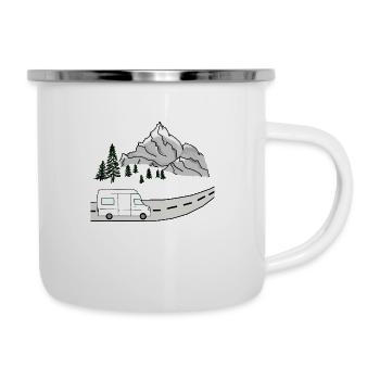 VAN LIFE VANLIFER NOMADS - Camper Mug - white - Right
