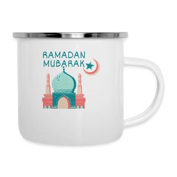 Ramadan Mubarak/Eid /Muslim /Islam/Allah - Camper Mug - white - Right