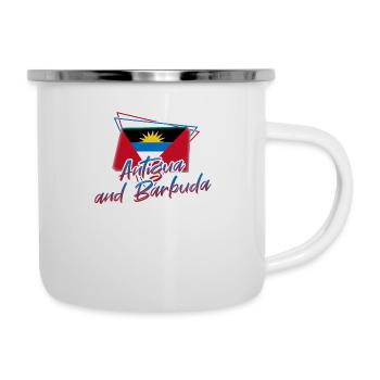 Antigua and Barbuda - Camper Mug - white - Right