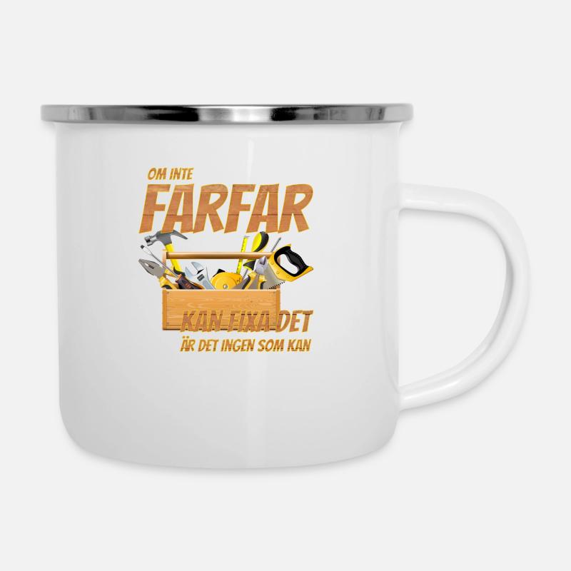 Unless grandpa can fix it, no one can - Camper Mug - white