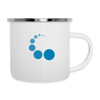 CIRCIRCLE BLUE - Camper Mug - white - Right