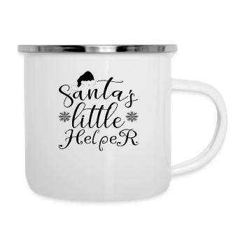 Santa ́s Little Helper - Camper Mug - white - Right
