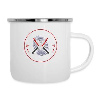 True Crime Club Kentucky, Murderino Murder Show - Camper Mug - white - Right