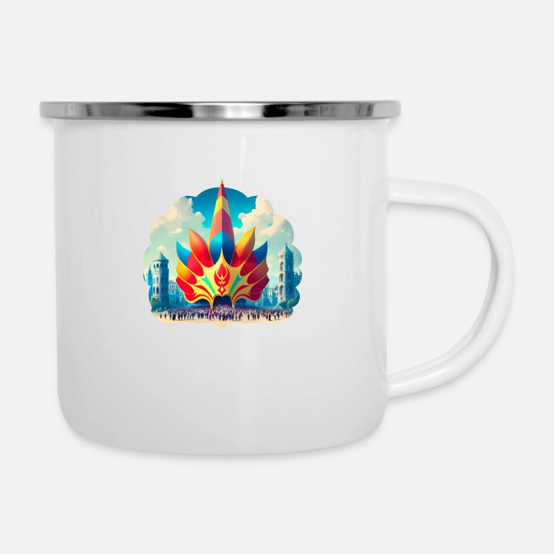 Carnival - Camper Mug - white