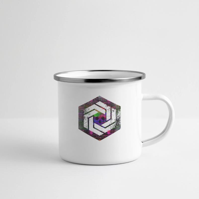 Emaille-Tasse