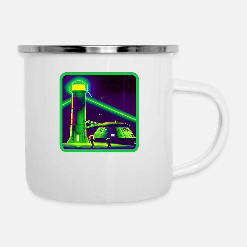 Lighthouse 2035 - Camper Mug - white