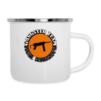 Gangster Team Gun 002 - Camper Mug - white - Right