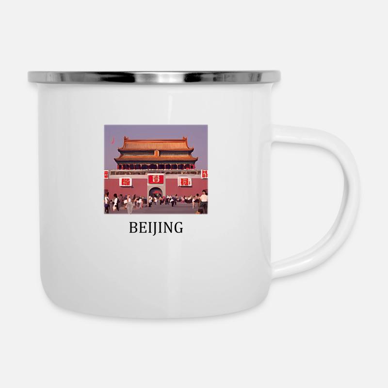 Beijing - Camper Mug - white