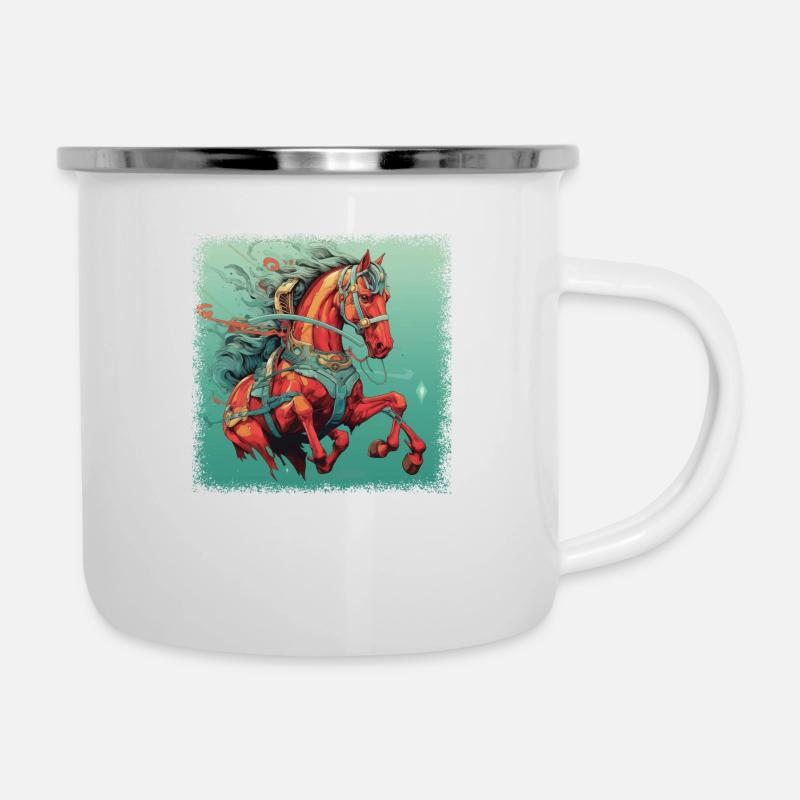western birthday present idea funny quote gift - Emaille-Tasse - Weiß