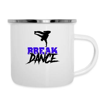 Break Dance - Camper Mug - white - Right