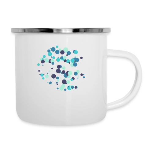 abstract circles pattern - Camper Mug