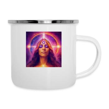 Spiritualité Astrologie - Tasse émaillée - blanc - Droite