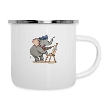 Artist Ella: Majestic Masterpieces - Camper Mug - white - Right