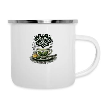 Steeped in Love - Camper Mug - white - Right