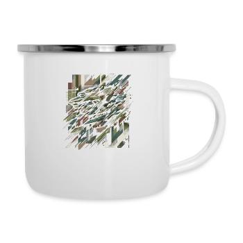 Camouflage Burst - Camper Mug - white - Right