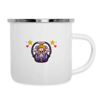 Passenger Princess Car Racer - Camper Mug - white - Right