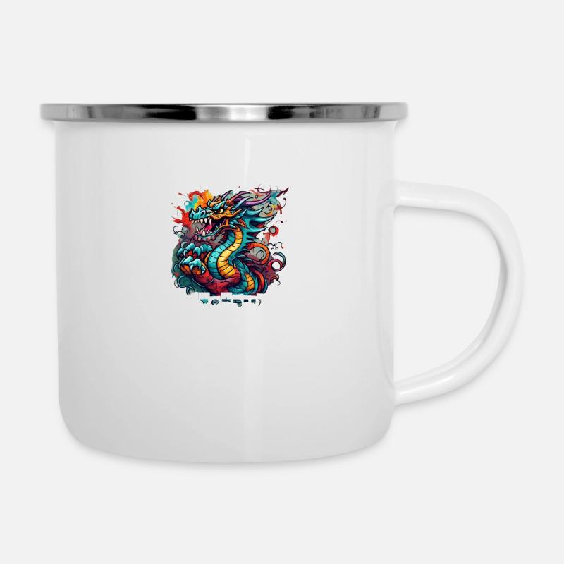 Lasst mich durch, ich bin Schwiegermutter - Emaille-Tasse - Weiß