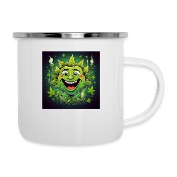 Weed Face - Camper Mug - white - Right
