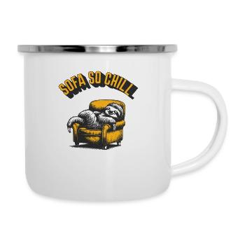 Sofa so Chill Sloth - Camper Mug - white - Right