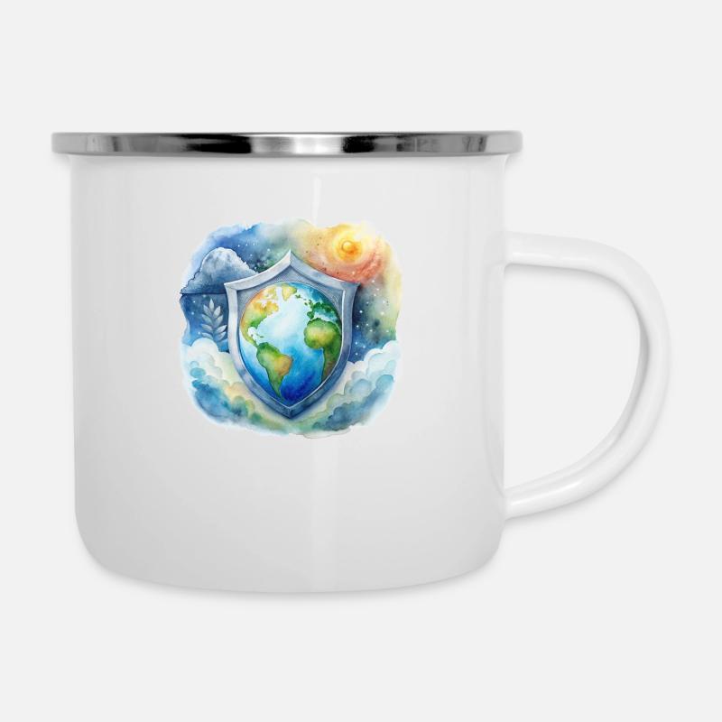 Climate protection - Camper Mug - white