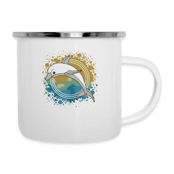 Dolphin - Camper Mug - white - Right