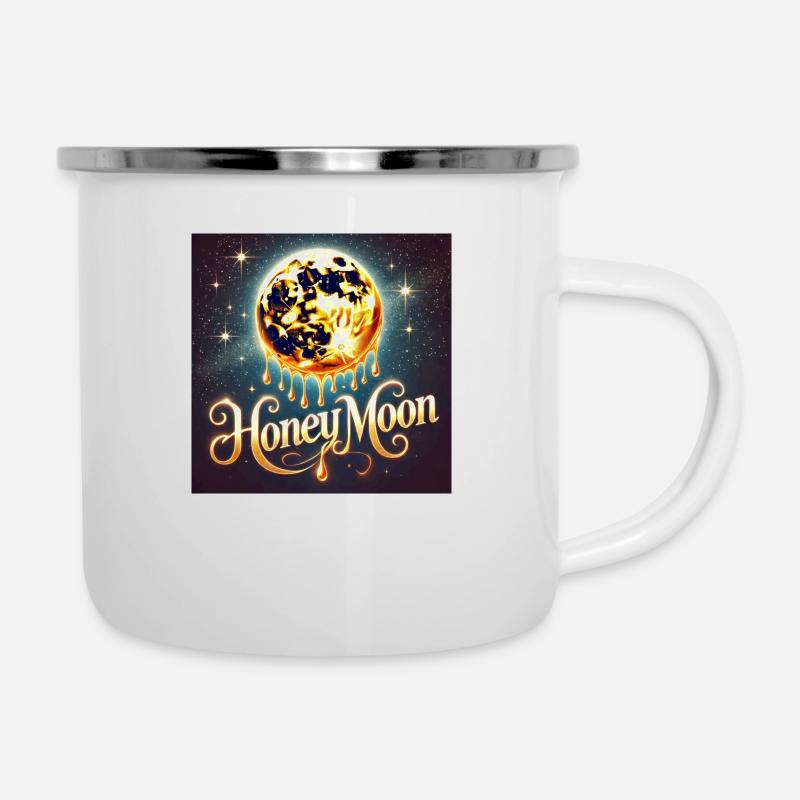 Fun Honeymoon design! - Camper Mug - white