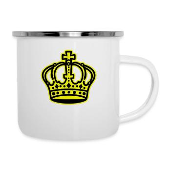 Krone Logo - Camper Mug - white - Right