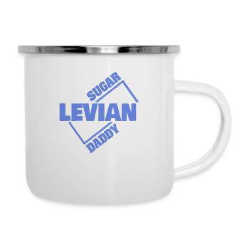 Sugar Daddy Levian - Tasse émaillée - blanc - Droite