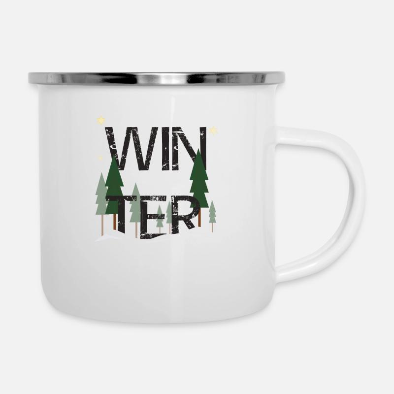 Winter - Camper Mug - white