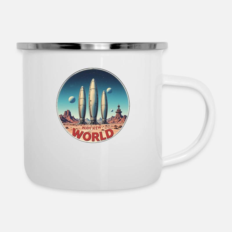 Brave New World 00345125 - Camper Mug - white