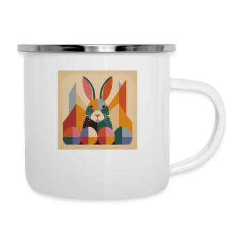 Easter Bunny No.09 - Camper Mug - white - Right