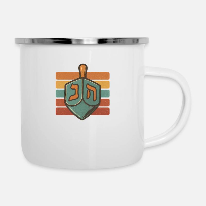Dreidel - Camper Mug - white