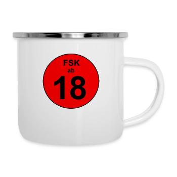 Rated 18 - Camper Mug - white - Right