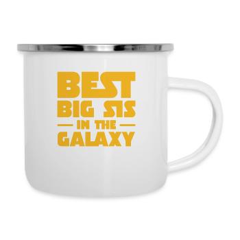 Best Big Sis In The Galaxy - Camper Mug - white - Right