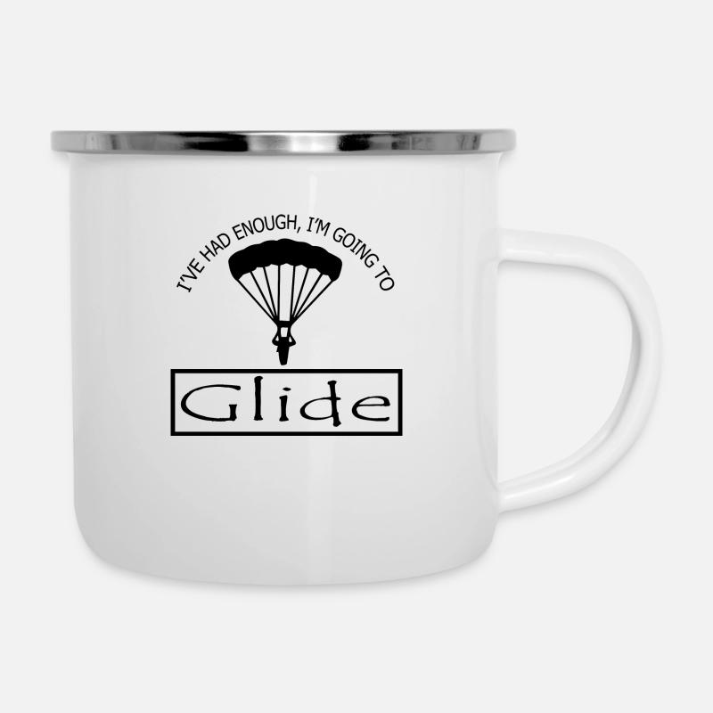 Paragliding - Camper Mug - white