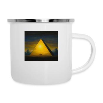 Great Pyramid - Camper Mug - white - Right