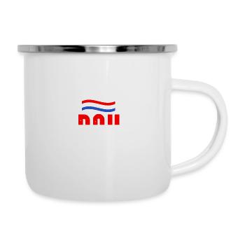 4TH OF JULY INDEPENDENCE DAY U S OF AMERICA - Camper Mug - white - Right