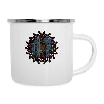 OIOI OI 47 - Emaille-Tasse - Weiß - Rechts