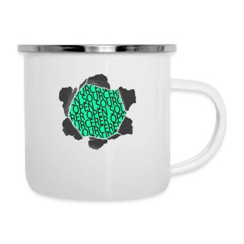 Birthday Present Idea C Plus Plus Fun Bday - Camper Mug - white - Right