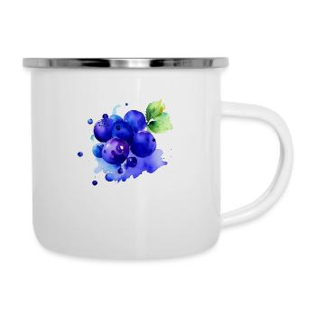Blueberry Splash - Camper Mug - white - Right