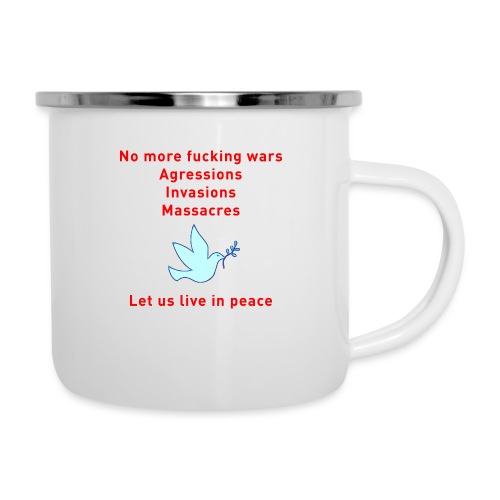 No more wars - Camper Mug