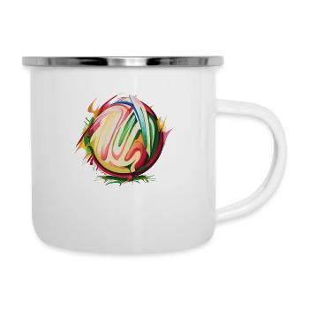 Splash Icecream - Emaille-Tasse - Weiß - Rechts