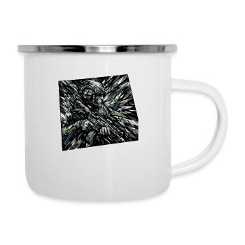 Crystalized Sentinel - Camper Mug - white - Right