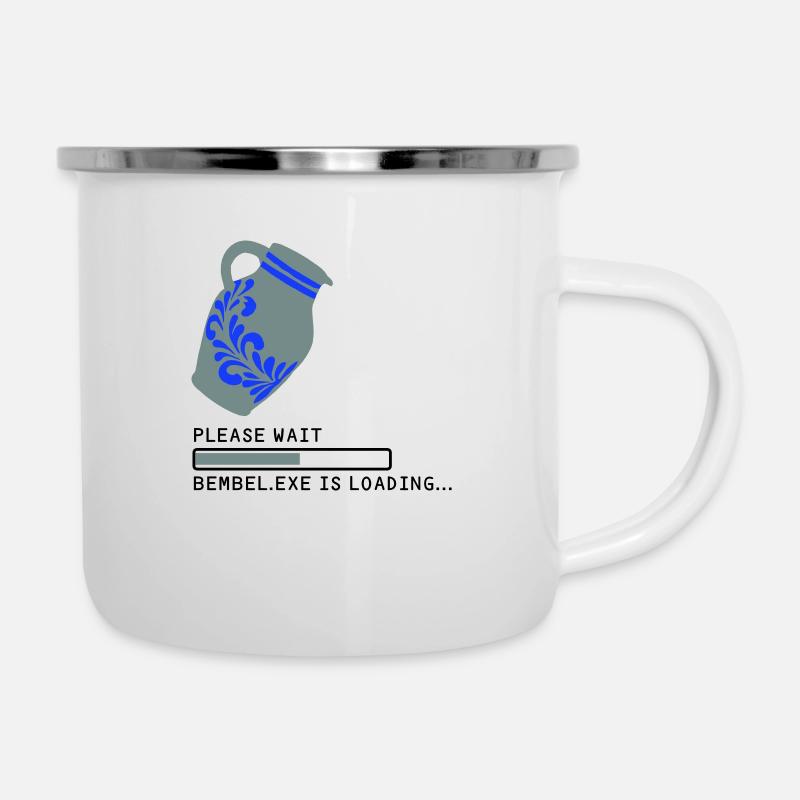 Bembel EXE Loading - Camper Mug - white