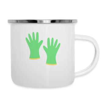Gardening Gloves - Camper Mug - white - Right