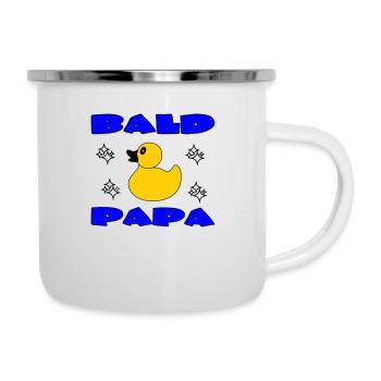BALD PAPA - Camper Mug - white - Right