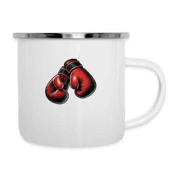 boxing gloves - Camper Mug - white - Right