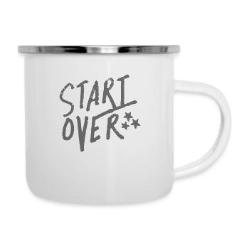 commencer et terminer - Camper Mug - white - Right