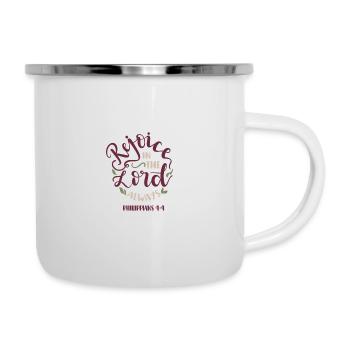 Bible Versets de la Bible Paroles chrétiennes Jésus Dieu - Tasse émaillée - blanc - Droite