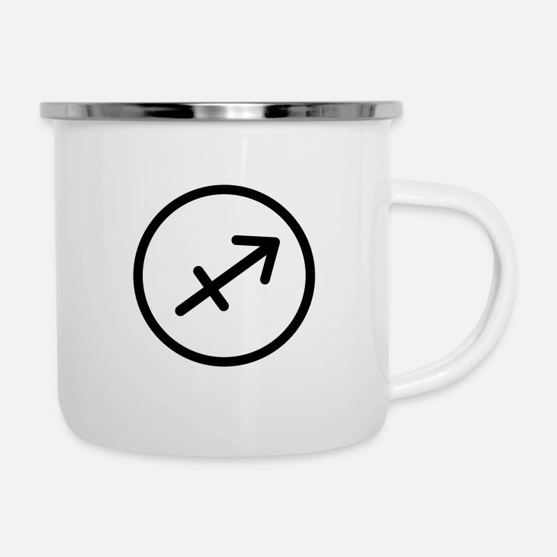 Sagittarius / Zodiac - Camper Mug - white